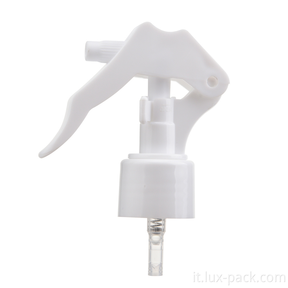 Bill Dispenser Sprayer Pump Pump Mini Spruzzatore di grilletto bianco